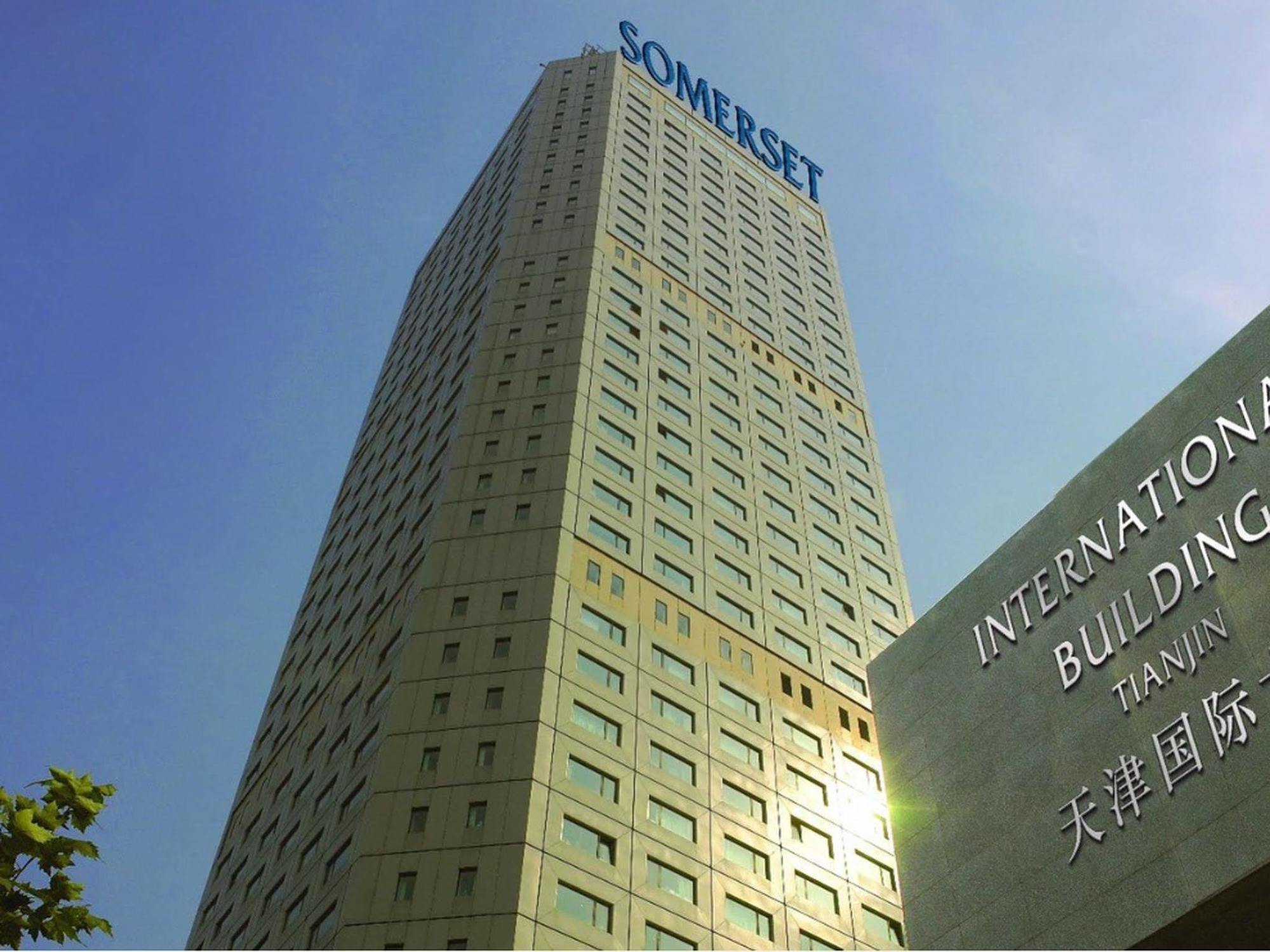 Somerset International Building Tientsin Dış mekan fotoğraf